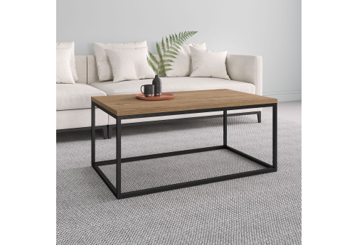 Стол журнальный прямоугольный Винси 1, цвет тиквуд