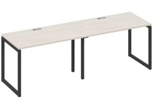 Рабочая станция (2х120) Мира Одри, цвет дуб шамони + антрацит