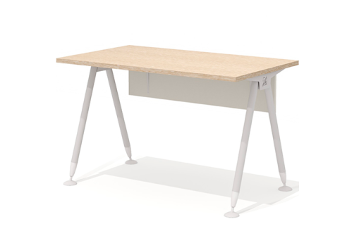 Стол прямой на металлокаркасе Джерси, цвет дуб