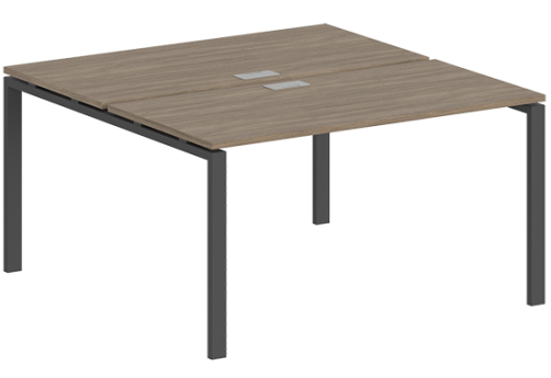 Рабочая станция Индиго Сет, цвет дуб темный + антрацит