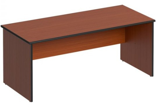 Стол офисный широкий Линси, цвет орех