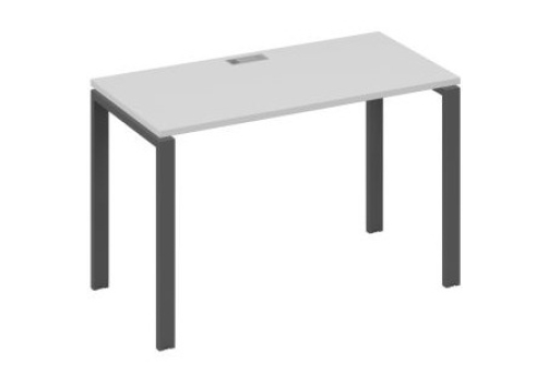 Стол письменный Мира Нумо, цвет серый + антрацит