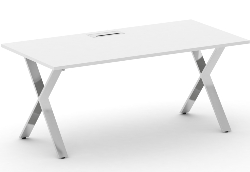 Стол руководителя Квентин, цвет белый