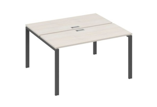 Рабочая станция (2х140) Мира Нумо, цвет дуб шамони + антрацит