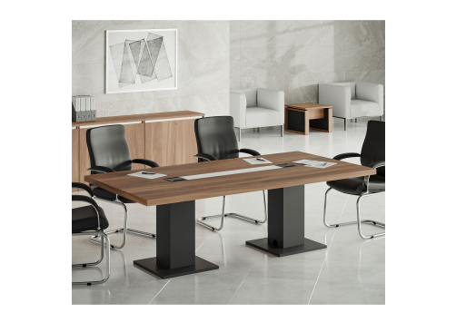 Стол для переговоров Магнолия, цвет орех