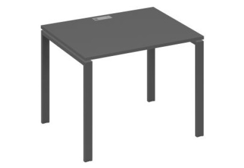 Стол письменный Мира Нумо, цвет антрацит премиум + антрацит