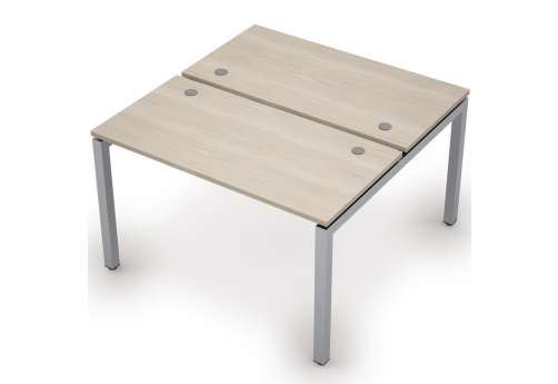 Бенч-система на 2 рабочих места Деко Тренд, цвет шамони светлый