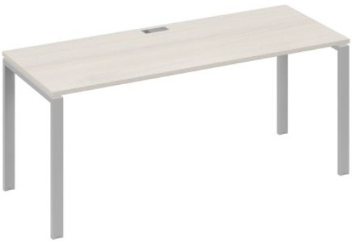 Стол письменный Мира Нумо, цвет дуб шамони + серый
