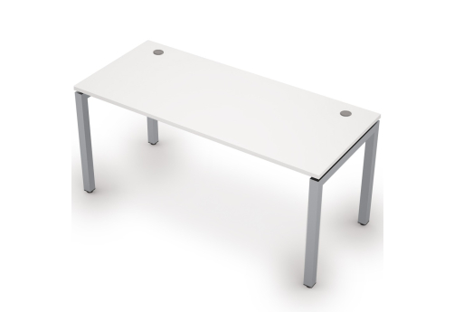 Стол прямолинейный Деко Тренд, цвет белый