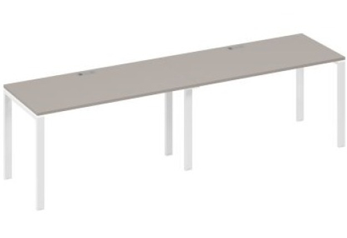 Рабочая станция (2х140) Мира Нумо, цвет мокко премиум + белый