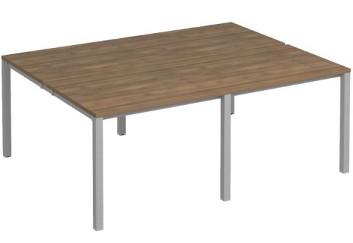 Рабочая станция (4х100) Прайм Металл 50, цвет шамони темный + серый