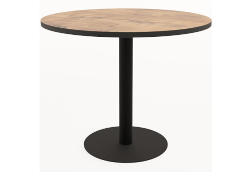 Стол обеденный круглый Мальта, цвет тиквуд