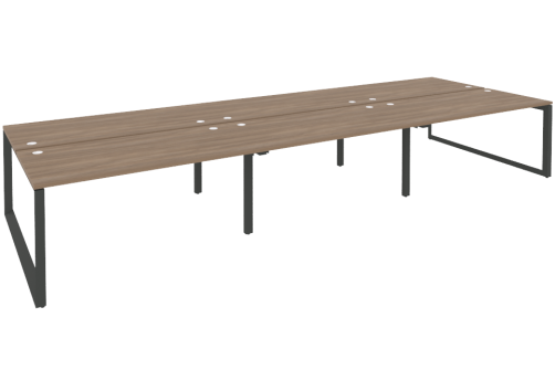 Рабочая станция, цвет дуб Аризона + черный