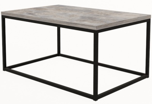 Стол журнальный прямоугольный Винси 1, цвет базальт