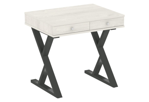 Стол письменный, цвет дуб наварра + антрацит