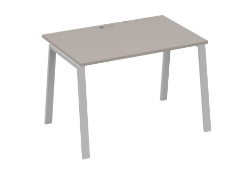 Стол письменный Мира Трио, цвет мокко премиум + серый