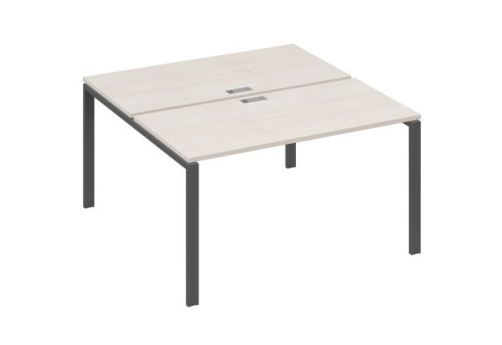 Рабочая станция (2х140) Мира Нумо, цвет дуб шамони + антрацит