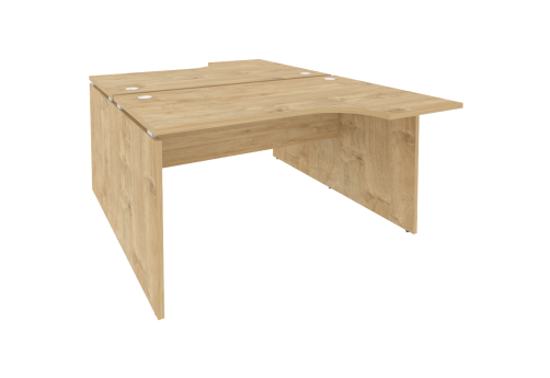 Рабочая станция эргономичная, цвет тиквуд светлый