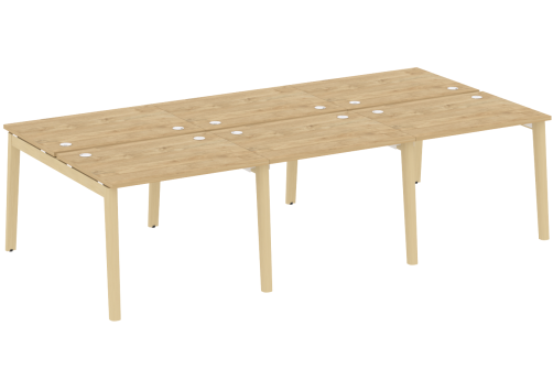 Рабочая станция, цвет тиквуд светлый