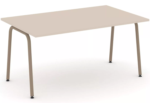Стол переговорный, цвет капучино