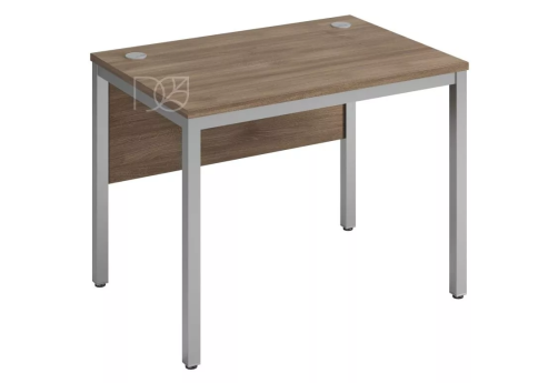 Стол прямой (экран - ДСП), цвет шамони темный