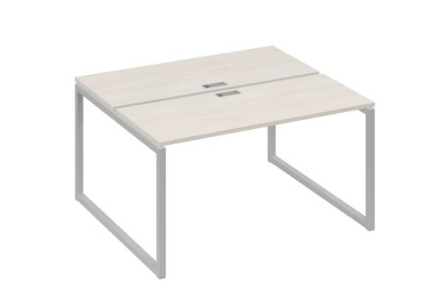 Рабочая станция (2х140) Мира Одри, цвет дуб шамони + серый
