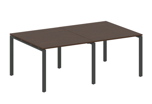 Стол для переговоров (2 столешницы), цвет венге