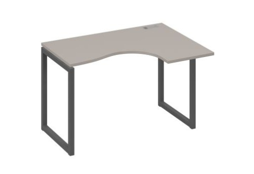 Стол эргономичный правый Мира Одри, цвет мокко премиум + антрацит