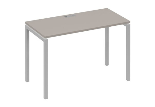 Стол письменный Мира Лофт, цвет мокко премиум + серый