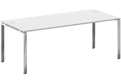 Стол руководителя, цвет белый