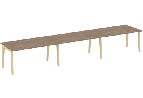 Стол для переговоров (3 столешницы), цвет дуб аризона