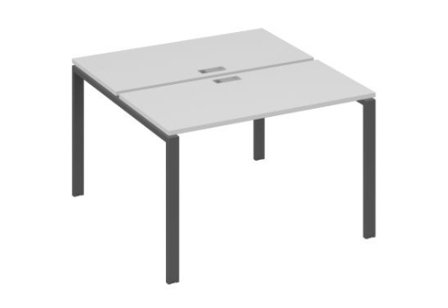 Рабочая станция (2х120) Мира Нумо, цвет серый + антрацит