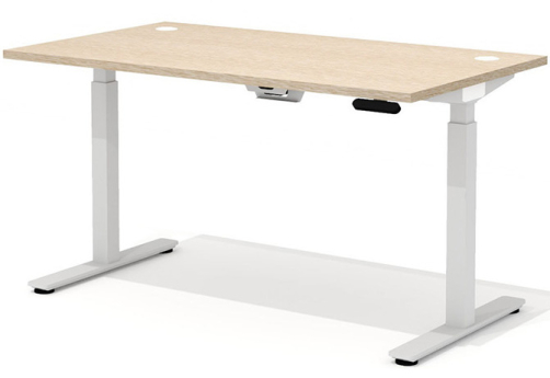 Стол с подъемным механизмом (с заглушками), мебель цвета клен