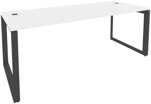 Стол руководителя, цвет белый