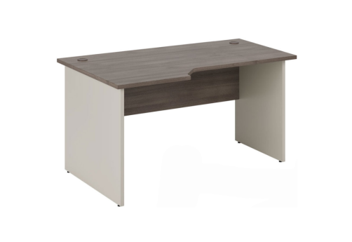 Стол эргономичный левый, цвет шамони темный