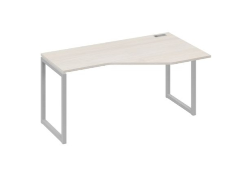 Стол эргономичный правый Мира Одри, цвет дуб шамони + серый