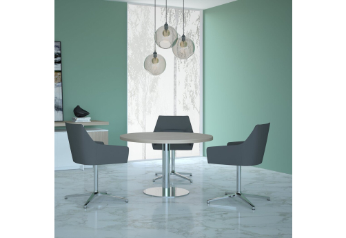 Стол для переговоров Клауд, цвет светлый дуб