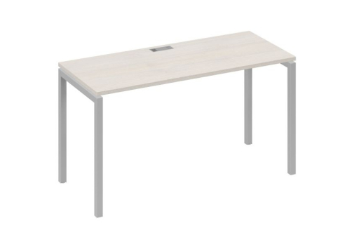 Стол письменный Мира Лофт, цвет дуб шамони + серый