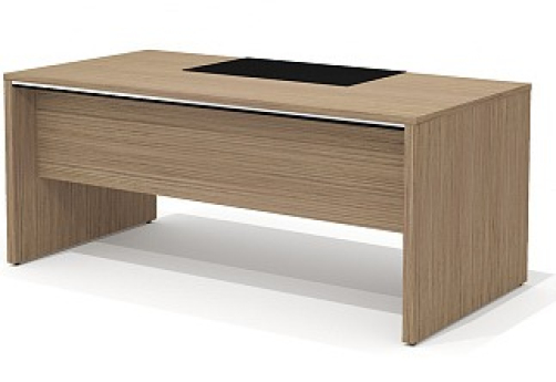 Стол руководителя с бюваром Адриатика, цвет орех