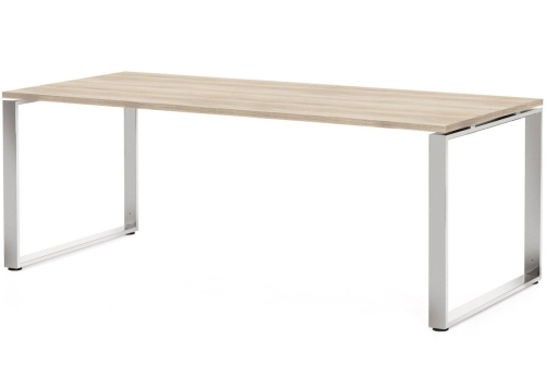 Стол руководителя, цвет дуб светлый