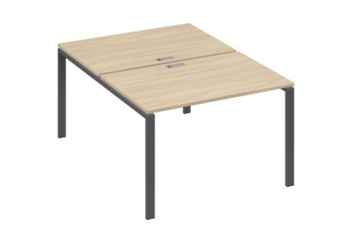 Рабочая станция (2х120) Мира Нумо, цвет дуб скандинавский + антрацит