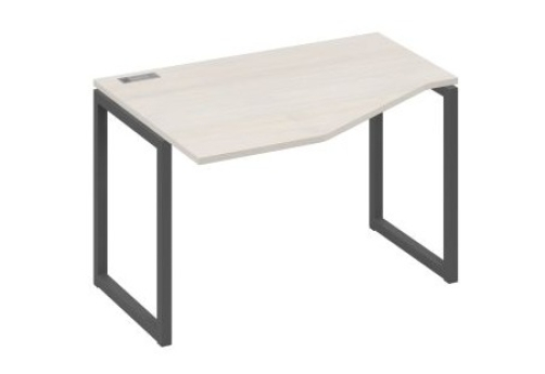 Стол эргономичный левый Мира Одри, цвет дуб шамони + антрацит