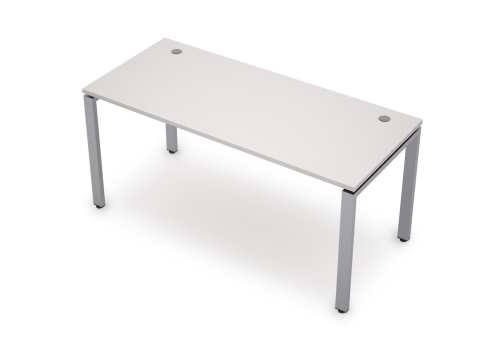 Стол прямолинейный Деко Прима, цвет белый
