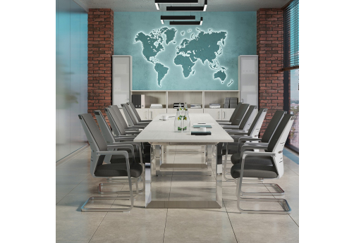 Стол переговорный сборный Виксон, цвет денвер светлый