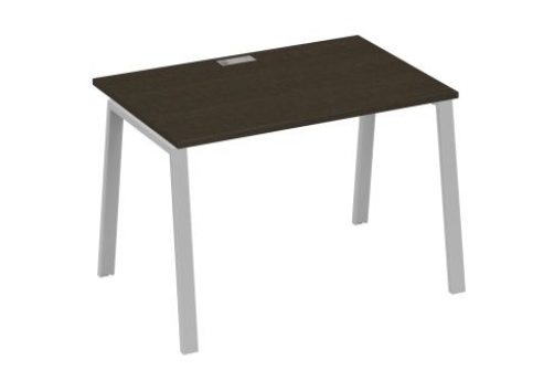 Стол письменный Мира Трио, цвет венге + серый