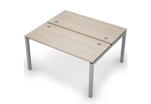 Бенч-система на 2 рабочих места Деко Тренд, цвет шамони светлый