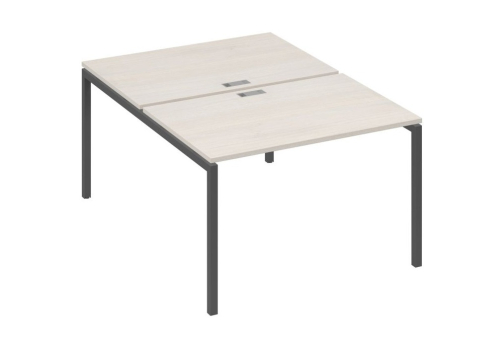 Рабочая станция 2х120 Мира Лофт, цвет дуб шамони + антрацит