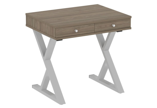 Стол письменный, цвет вяз + серый