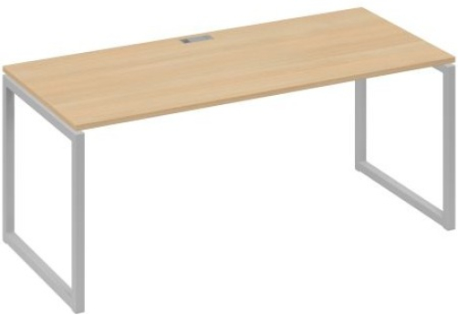 Стол письменный Мира Одри, цвет натуральный дуб + серый