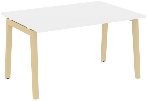 Стол для переговоров (1 столешница), цвет белый